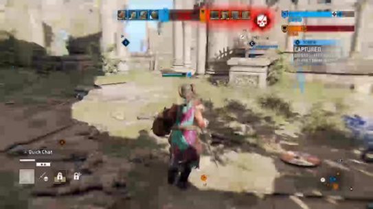I just wanna talk…with my spear..