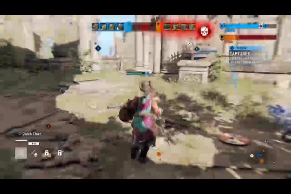 I just wanna talk…with my spear..