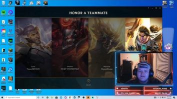 League of legends… with Dylan, we play until we scream…