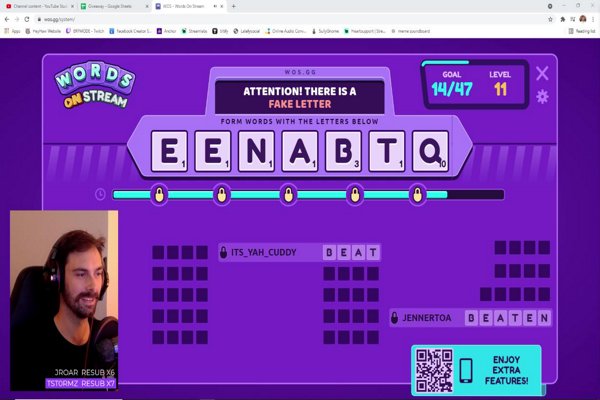 Words then Marbles with viewers // Win a free entry in the giveaway // !dixper !socials !discord !giveaway