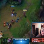 League of legends but me and dylan go into ranked and fumble around