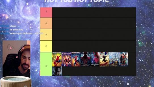 Ranking Spiderman Movies // An Intergalactic Cat-tastic Game Show // !giveaway !8ball !dixper