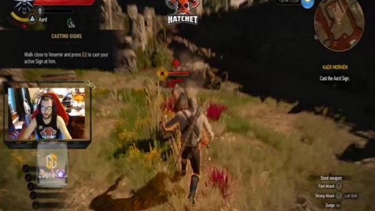 Its been over a week but i am BACK! Starting out The witcher 3. first time playing it!!!