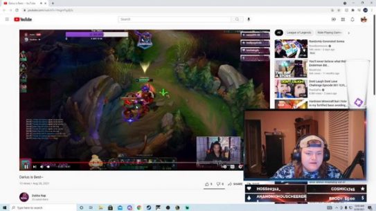 I try a new lane on League of legends while losing hope in the game at hte same time, come see me get angy, and maybe cast?
