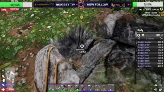 GG Gamers 7 Days server, twitch intergration