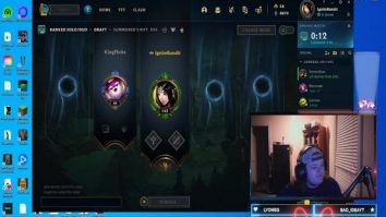 Dylan and I get mad at league of legends…