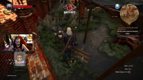 Its been over a week but i am BACK! Starting out The witcher 3. first time playing it!!!