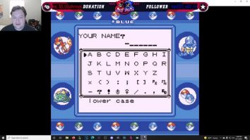 Pokemon Blue but EVERYTHING is random