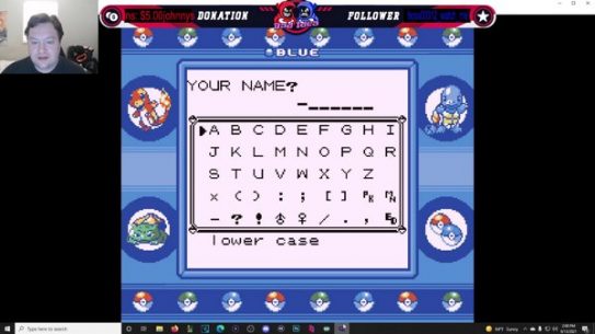 Pokemon Blue but EVERYTHING is random