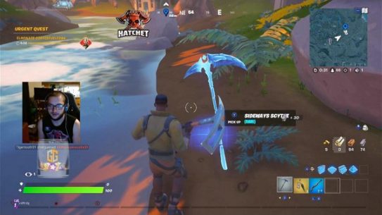 I purchased a swap!!! sorting out her out with some Fortnite!! near watch me glean wrecked!!!