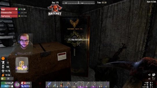 I’m Inspire!!! time for some 7 Days on Aggys server!!