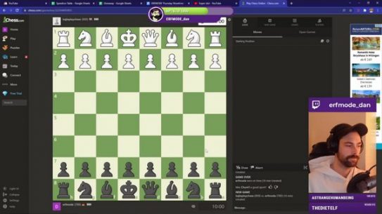 Highlight: Banter, dad jokes and sinful chess