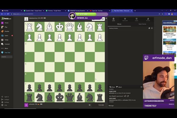 Highlight: Banter, dad jokes and sinful chess