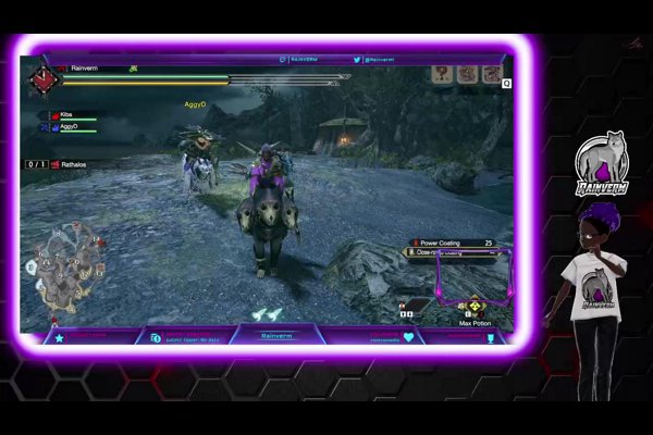 Monster Hunter Upward thrust rating up and dying language and all