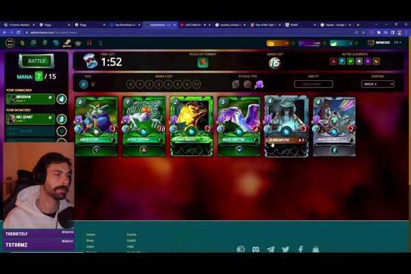 Kick back Tuesday… Splinterlands dailies then TFT ranked !giveaway !discord