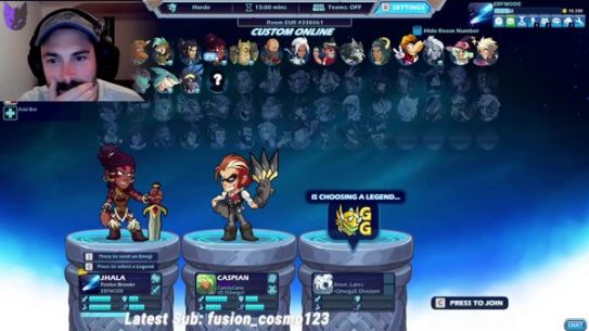 Highlight: For of us that delay 100% in Brawlhalla