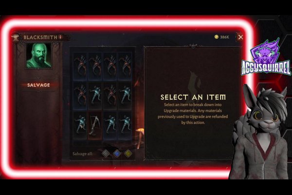 DIABLO IMMORTAL… yay new squirrel!