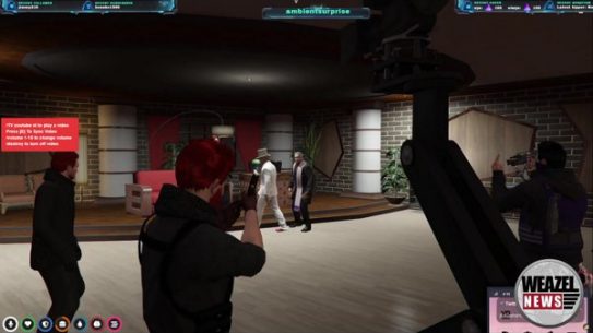 Clip: Pepe LaBuff / Weazel Job Drive! / GTA RP