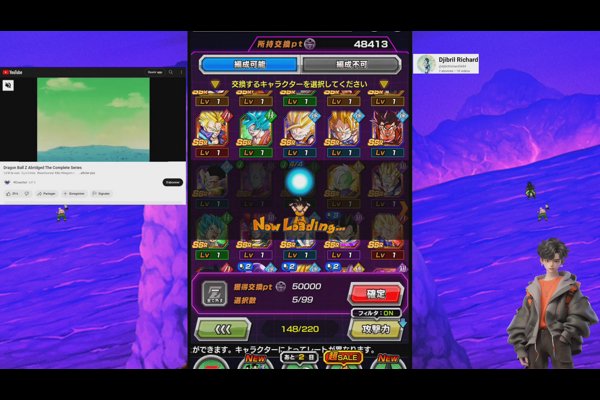 Dragon Ball Z : Dokkan Fight. Farm perso, RED Zone Team Gogeta 💯 Broly seventy nine% !!!