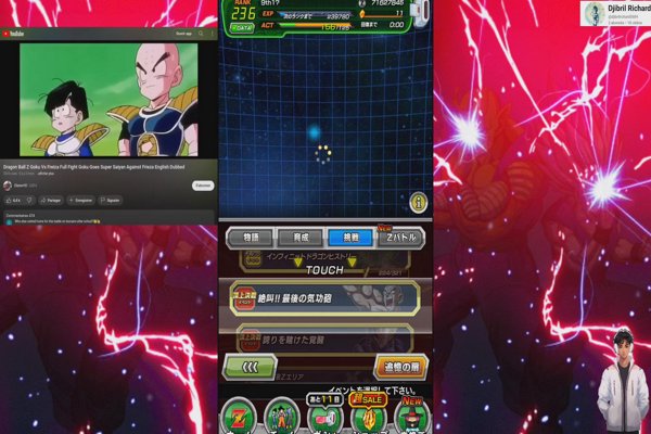 Dragon Ball Z : Dokkan Struggle. RED Zone, création réel : Personnel : Gohan ssj2 & Gohan beast !!!