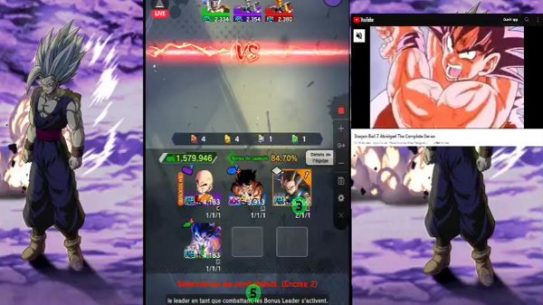 Dragon Ball Z : Dokkan Battle. RED zone,…    Team of workers Contemporary LR 90 / 💯 !!!