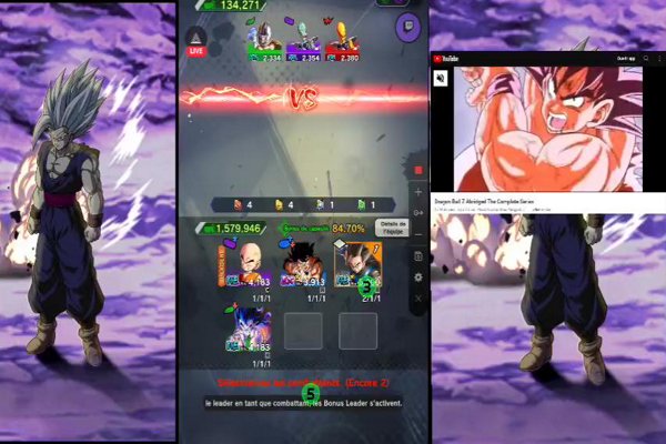 Dragon Ball Z : Dokkan Battle. RED zone,…    Team of workers Contemporary LR 90 / 💯 !!!