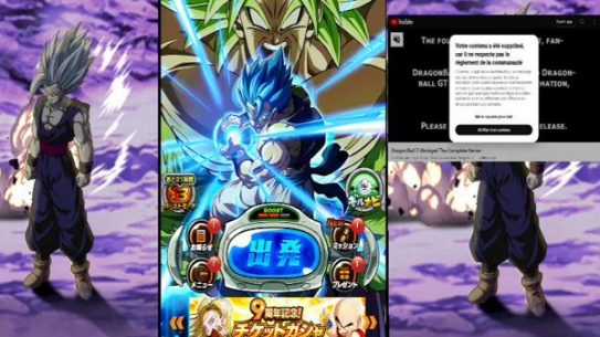 Dragon Ball Z : Dokkan Fight. RED zone,…    Crew Original LR 90 / 💯 !!!