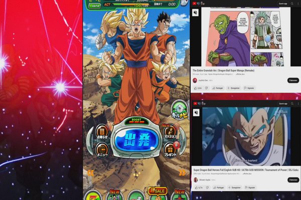 Dragon Ball Z : Dokkan Warfare. farm ds, RED Zone,… for New Végéta !!!  (Group Obedient Saiyan)