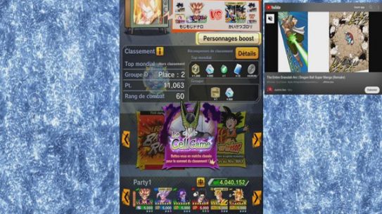 Dragon Ball Legends. PvP boulevard to rang 70 & tune !!!