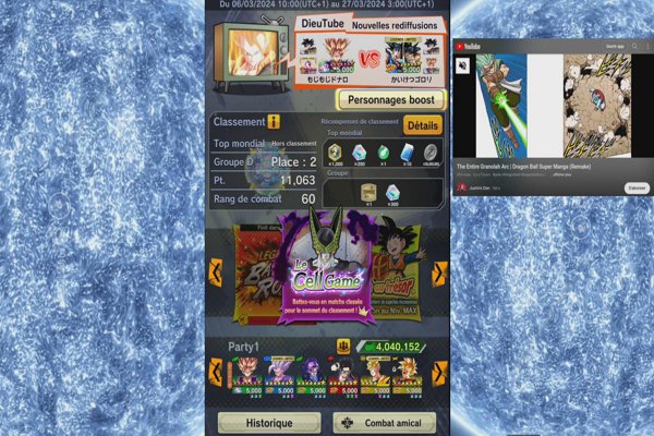 Dragon Ball Legends. PvP boulevard to rang 70 & tune !!!
