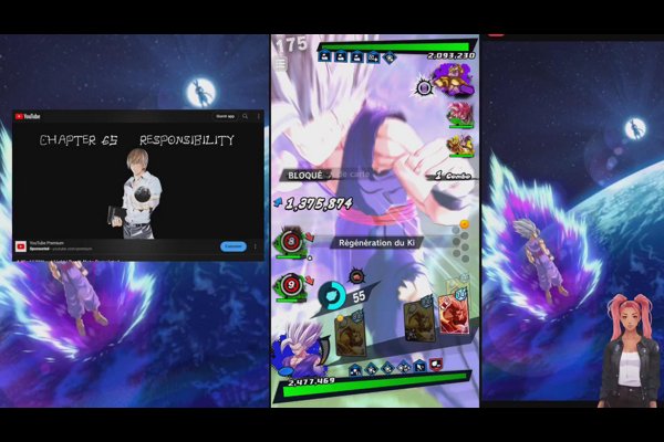 Dragon Ball Legends. Avenue to rang 70 !!! Team Gohan Extremely 14* 💯 !!!