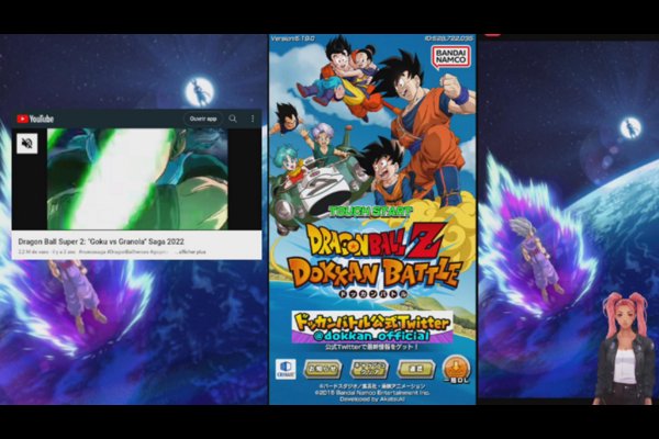 Dragon Ball Dokkan battle. Team Orderly Saiyan & Strive in opposition to rapide !!! Trusty Gamer X1 😉🇯🇵🇺🇸 !!! Objectif : Braquer le portail !!!
