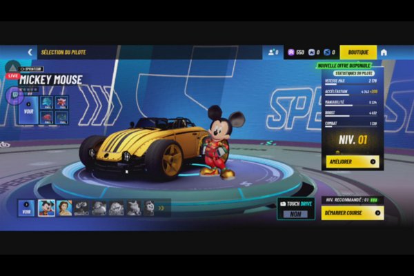 DÉCOUVERTE : Disney Speedstorm. 1° Partie !!!