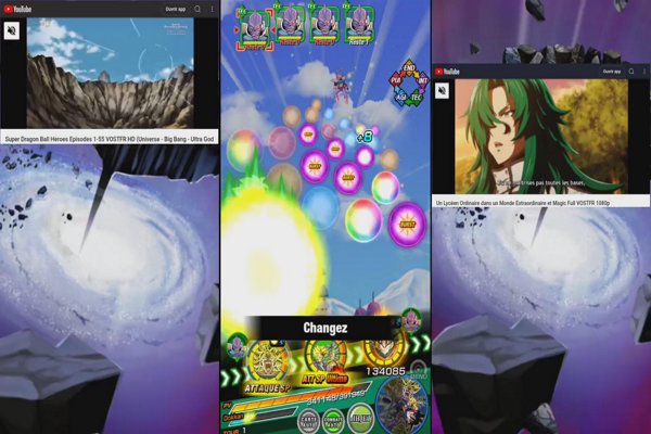 Dragon Ball Z : Dokkan Fight. monter de personnages,… !!!