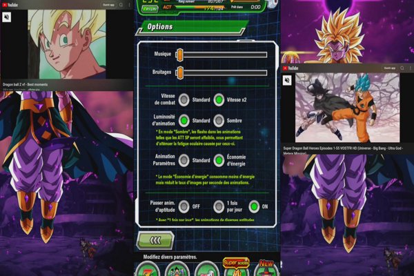 Dragon Ball Z : Dokkan Wrestle. Red zone,…  Objectif : Dégâts Max !!!