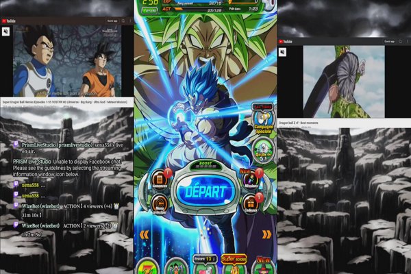 Dragon Ball Z : Dokkan Fight. UP les persos & RED Zone… with music progressive !