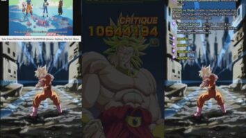 Dragon Ball Z : Dokkan Battle. RED & BLUE Zone “Objectif dégâts max” !!!