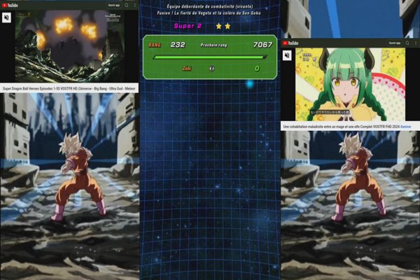 Dragon Ball Z : Dokkan Fight. “UP perso” !!!