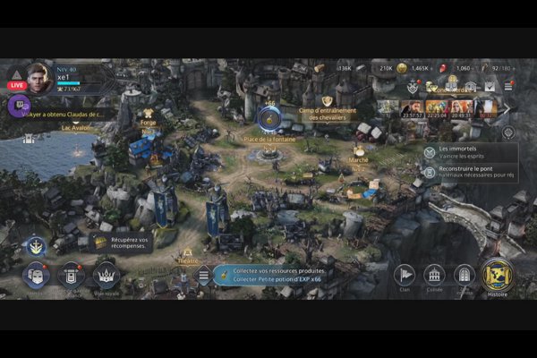 King Arthur: Legends Rise. Histoire Major difficile chapitre 1 & PvP.