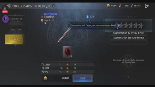 King Arthur : Legends Upward push. Histoire Most major difficile chapitre 4 & PvP.