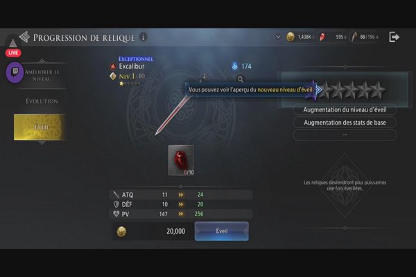 King Arthur : Legends Upward push. Histoire Most major difficile chapitre 4 & PvP.