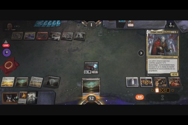 Magic : The Gathering. Fin création deck “Vampire” et fight classé. Road to rang mythique ?